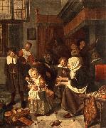 The Feast of St. Nicholas Jan Steen